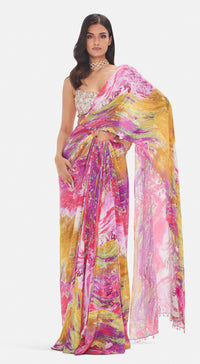 The Sunset Serenade Saree