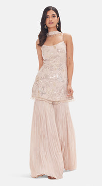 The Blush Garden Sharara Set