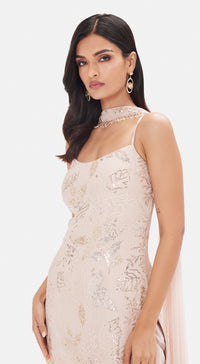 The Blush Garden Sharara Set