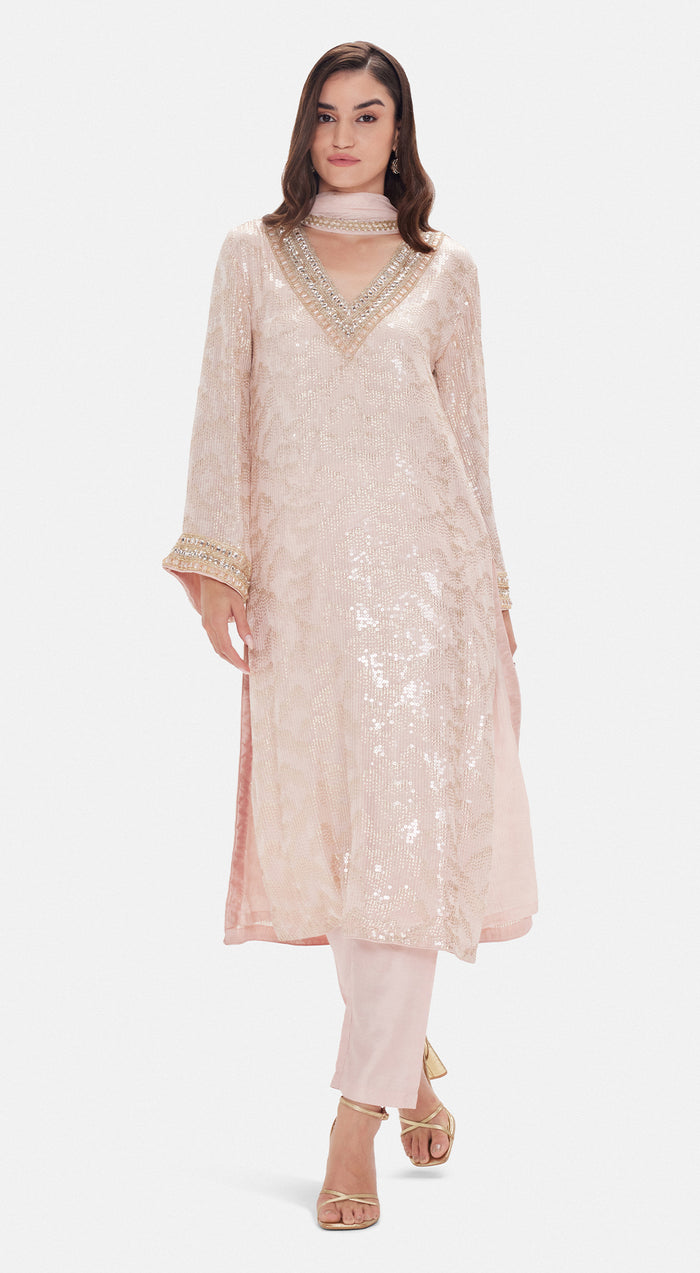 The Rose Shimmer Suit