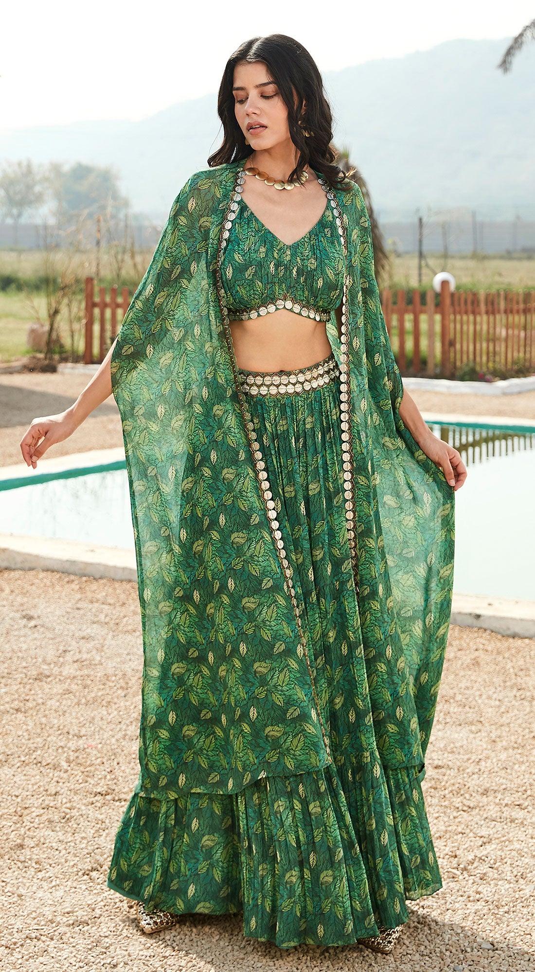 Contemporary Indian Wear Indo Western Dresses Basanti Kapde aur Koffee