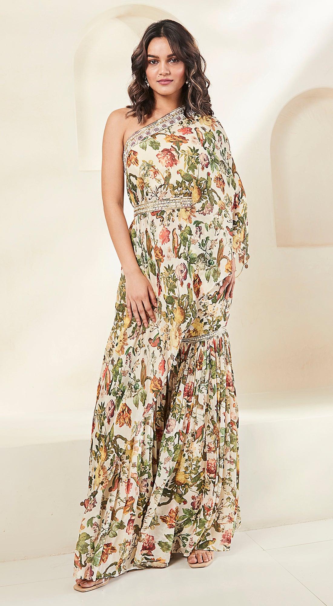Ivory Printed Tunic Set – Basanti Kapde aur Koffee