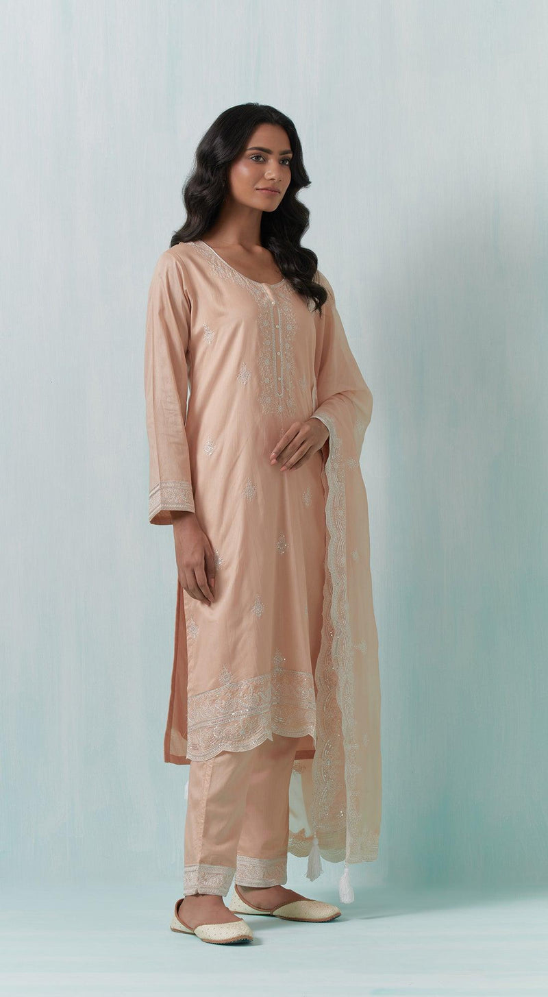 Chanderi Suit at Rs 699 | Dress Materials in Nagpur | ID: 20774690191