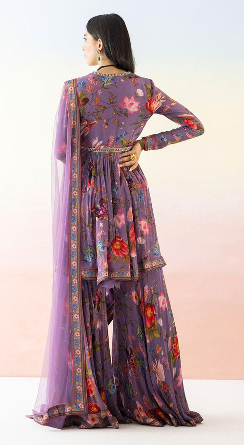 Ruhi Kurti sharara set