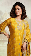 Yellow Embroidered Sharara Set - Basanti Kapde aur Koffee